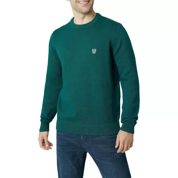 Chaps Men's Sweater - Heavyweight Classic Fit Cotton Crewneck Pullover Sweater for Men 