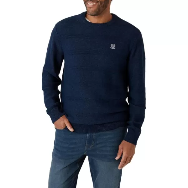 Chaps Men's Sweater - Heavyweight Classic Fit Cotton Crewneck Pullover Sweater for Men 