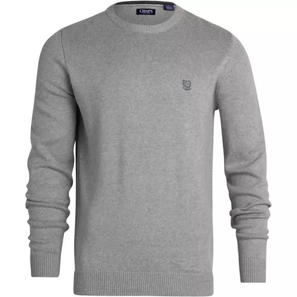 Chaps Men's Sweater - Heavyweight Classic Fit Cotton Crewneck Pullover Sweater for Men 
