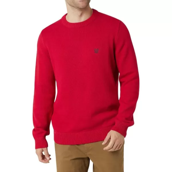 Chaps Men's Sweater - Heavyweight Classic Fit Cotton Crewneck Pullover Sweater for Men 