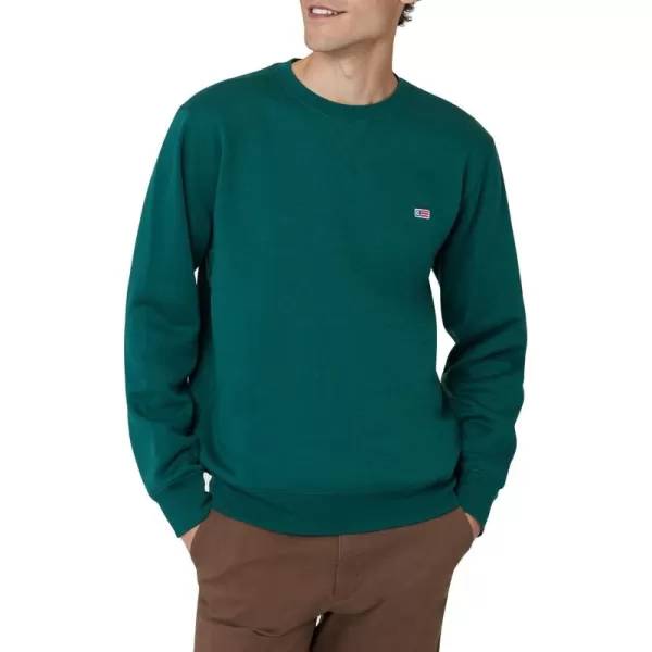 Chaps Men's Sweatshirt - Classic Fit Fleece Crewneck Pullover Sweatshirt for Men 
