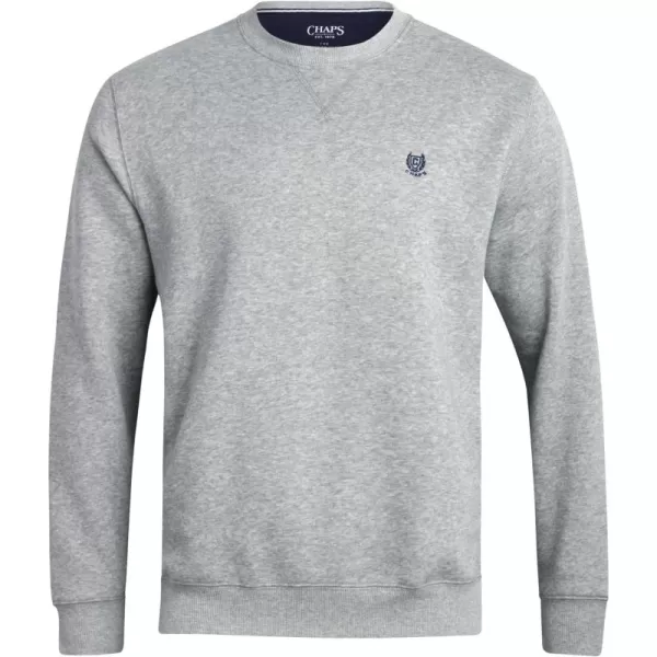 Chaps Men's Sweatshirt - Classic Fit Fleece Crewneck Pullover Sweatshirt for Men 