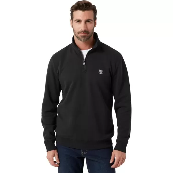 Chaps Men's Sweatshirt - Coastal Fleece Quarter Zip Pullover Sweatshirt for Men 
