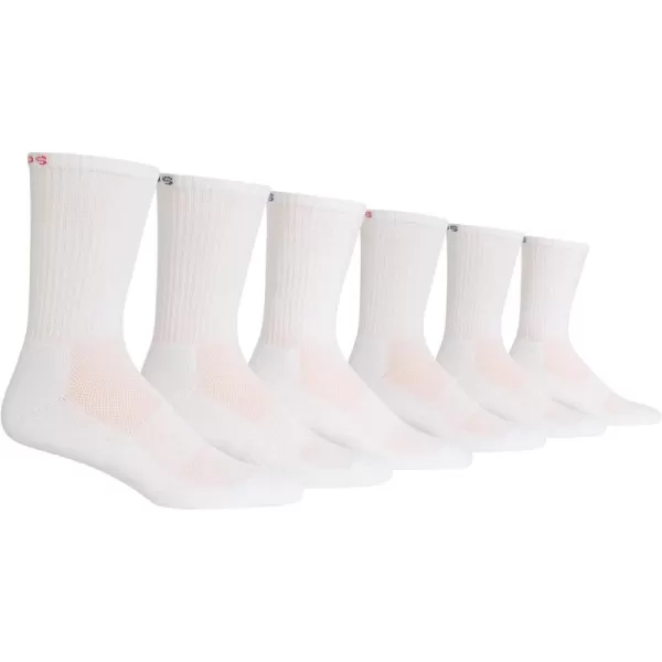 Chaps Sport Cushioned Repreve Athletic Socks-6 Pair Pack-Breathable Front Mesh and Arch Support, Men's Shoe Size: 6-12