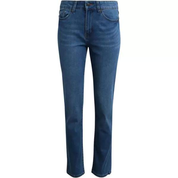 Chaps Women's Jeans - Regular Fit Straight Leg Jeans - Comfort Stretch Denim Jeans for Women