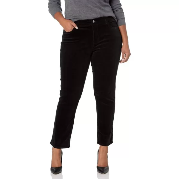 Chaps Women's Plus Size 21 Wale Straight Corduroy-Pant