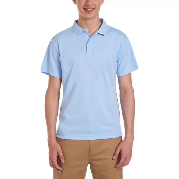 Chaps Young Men's Uniform Short Sleeve Performance Polo