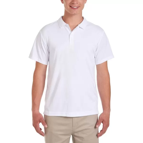 Chaps Young Men's Uniform Short Sleeve Performance Polo