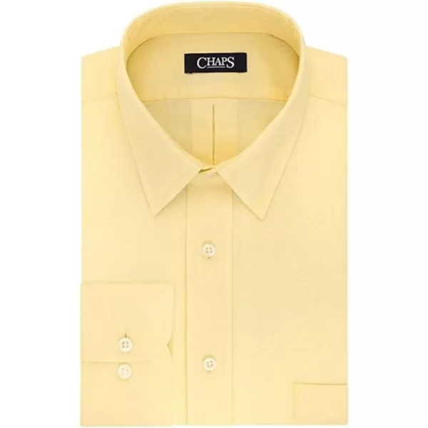 Chaps Men's Dress Shirt Regular Fit Stretch Collar Stripe