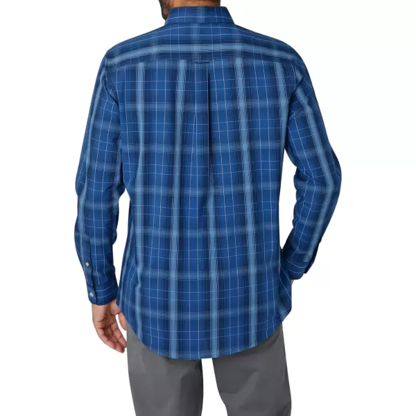 Chaps Men's Button Down Shirt - Long Sleeve Collared Shirt for Men: Wrinkle-Resistant, Sustainable 