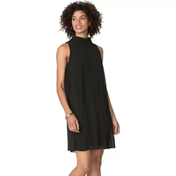 Chaps Women's Mockneck Shift Dress 