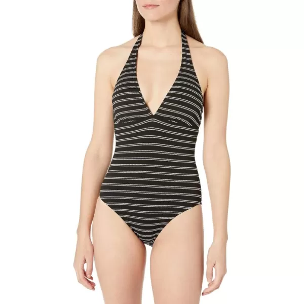 Chaps Women's Standard Halter Mio One Piece Swimsuit