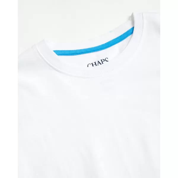 Chaps Men's T-Shirt - 2 Pack Iconic Short Sleeve 100% Cotton Crew Neck Tee 