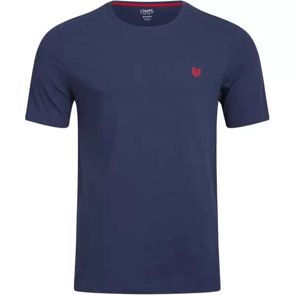 Chaps Men's T-Shirt - 2 Pack Iconic Short Sleeve 100% Cotton Crew Neck Tee 