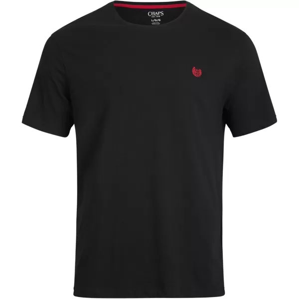 Chaps Men's T-Shirt - 2 Pack Iconic Short Sleeve 100% Cotton Crew Neck Tee 
