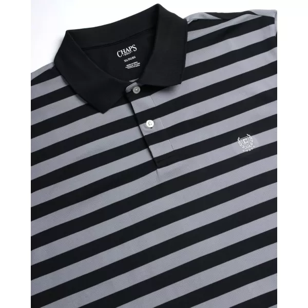Chaps Men's Polo Shirt - Dry Fit Performance Short Sleeve Golf Polo Shirt for Men 