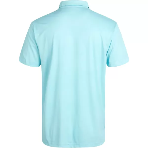 Chaps Men's Polo Shirt - Dry Fit Performance Short Sleeve Golf Polo Shirt for Men 
