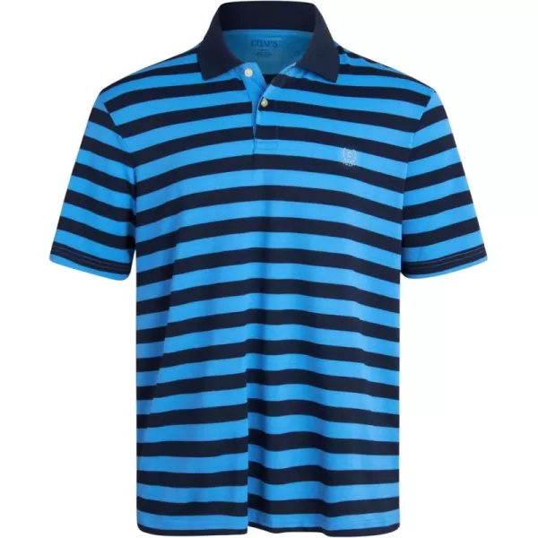 Chaps Men's Polo Shirt - Dry Fit Performance Short Sleeve Golf Polo Shirt for Men 