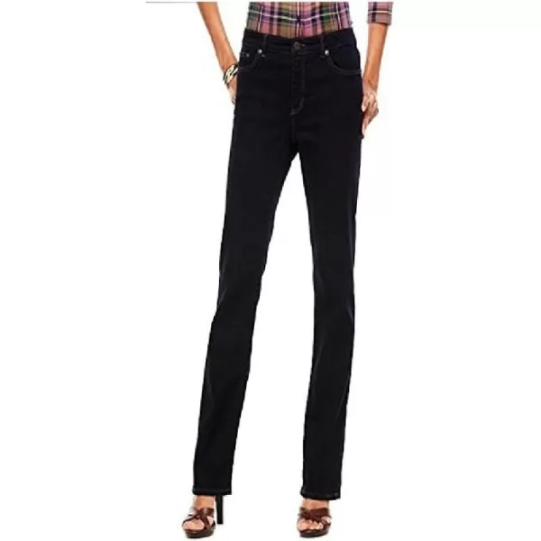 Chaps Womens' Daniella Curvy Straight Leg Slimming Fit Denim Jeans 