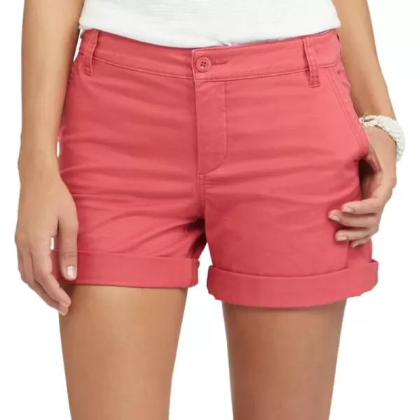 Chaps Women's Cuffed Twill Shorts