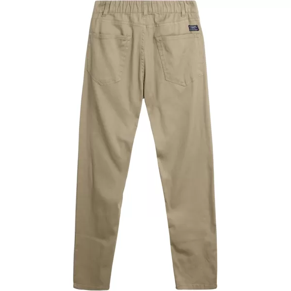 Chaps Boys' Pants - Stretch Twill Flat Front Chino Pants - Casual Pants for Boys 