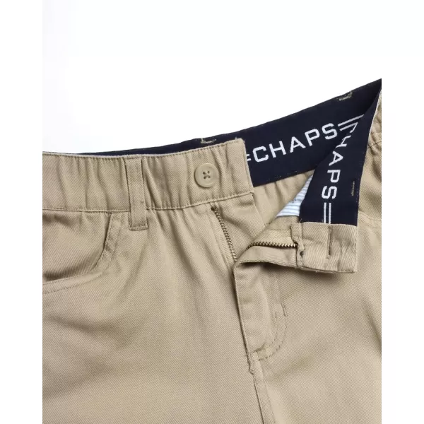 Chaps Boys' Pants - Stretch Twill Flat Front Chino Pants - Casual Pants for Boys 