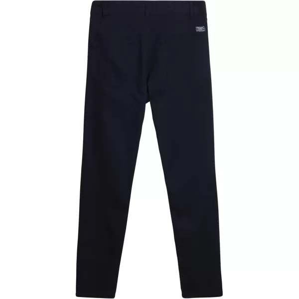 Chaps Boys' Pants - Stretch Twill Flat Front Chino Pants - Casual Pants for Boys 