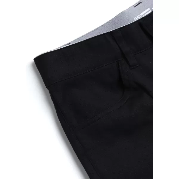 Chaps Boys' Pants - Stretch Twill Flat Front Chino Pants - Casual Pants for Boys 