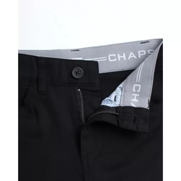 Chaps Boys' Pants - Stretch Twill Flat Front Chino Pants - Casual Pants for Boys 