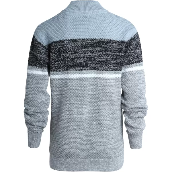 Chaps Boys Pullover Sweater - Classic Fit Mid-Weight Quarter Zip Pullover- Mock Neck Sweater for Boys 