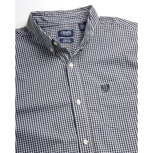 Chaps Men's Big and Tall Button Down Shirt - Long Sleeve Collared Shirt Wrinkle Resistant Sustainable 