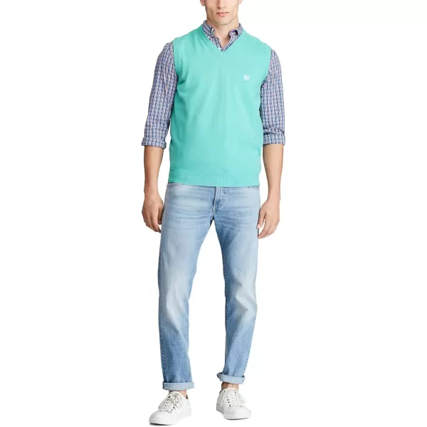 Chaps Men's Cotton V-Neck Sweater Vest