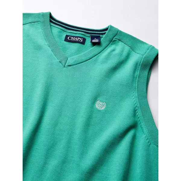 Chaps Men's Cotton V-Neck Sweater Vest