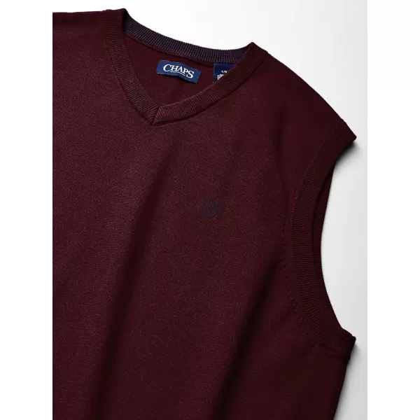 Chaps Men's Cotton V-Neck Sweater Vest