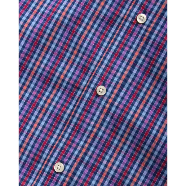 Chaps Men's Dress Shirt - Wrinkle-Resistant Long Sleeve Casual Button Down with Chest Pocket - Men's Collared Shirts 