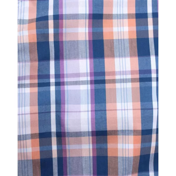 Chaps Men's Dress Shirt - Wrinkle-Resistant Long Sleeve Casual Button Down with Chest Pocket - Men's Collared Shirts 