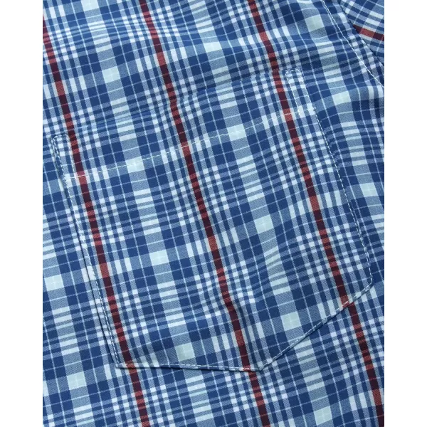 Chaps Men's Dress Shirt - Wrinkle-Resistant Long Sleeve Casual Button Down with Chest Pocket - Men's Collared Shirts 