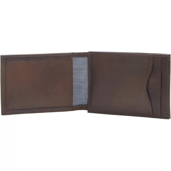 Chaps Men's RFID Security Blocking Slim Front Pocket Wallet