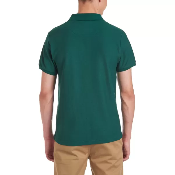 Chaps Young Men's Uniform Short Sleeve Stretch Pique Polo