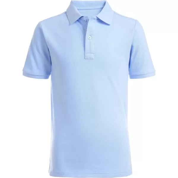 Chaps Young Men's Uniform Short Sleeve Stretch Pique Polo