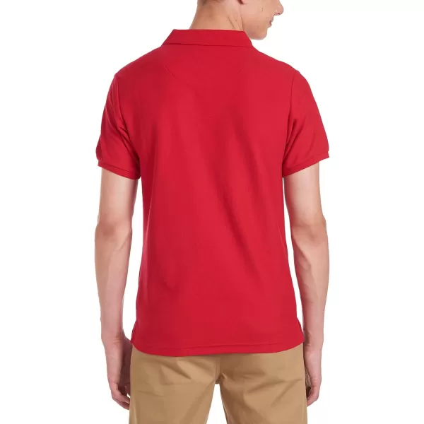 Chaps Young Men's Uniform Short Sleeve Stretch Pique Polo