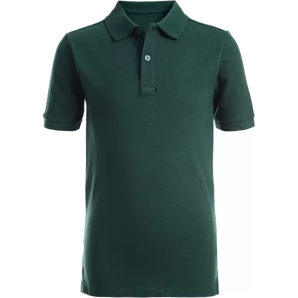 Chaps Young Men's Uniform Short Sleeve Stretch Pique Polo