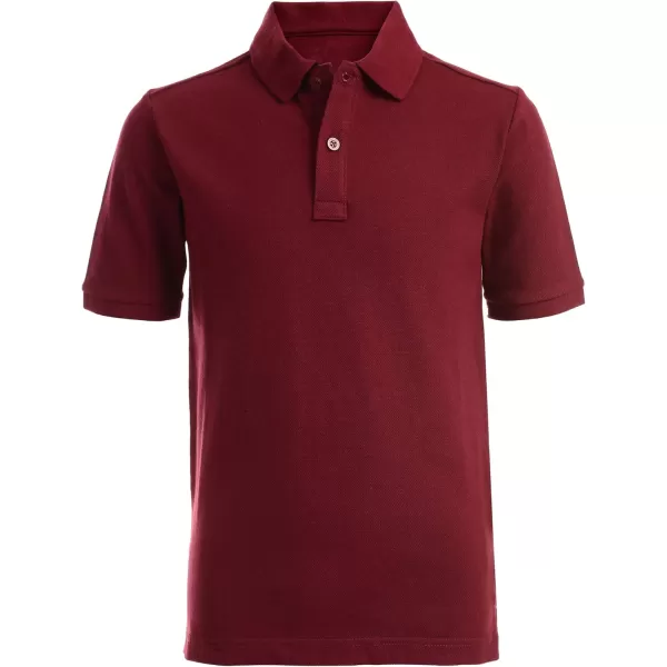 Chaps Young Men's Uniform Short Sleeve Stretch Pique Polo