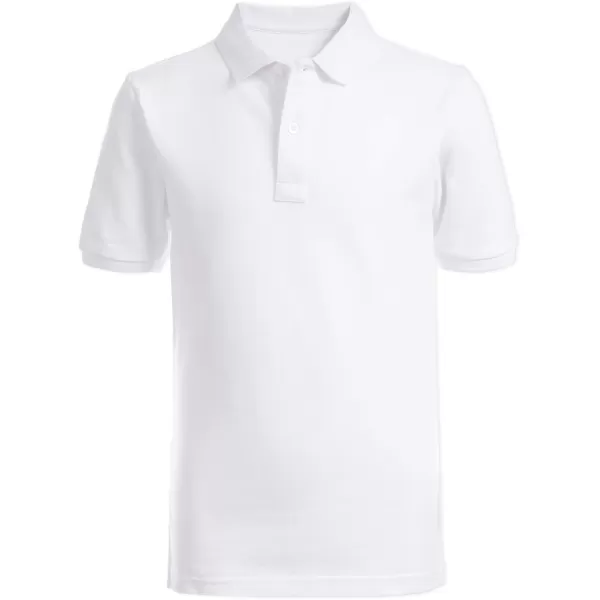 Chaps Young Men's Uniform Short Sleeve Stretch Pique Polo