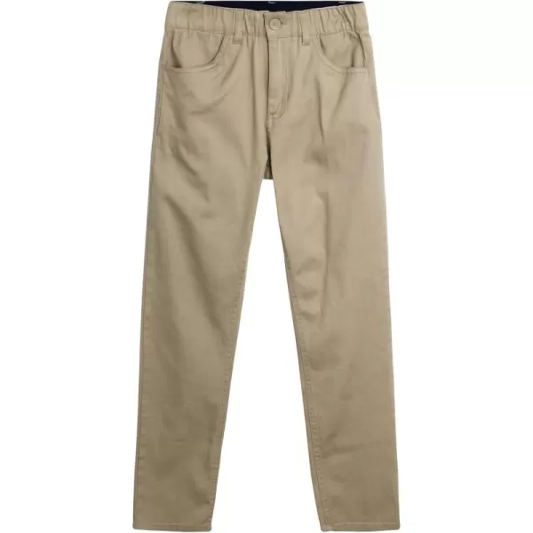 Chaps Boys' Pants - Stretch Twill Flat Front Chino Pants - Casual Pants for Boys 