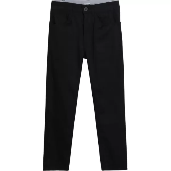 Chaps Boys' Pants - Stretch Twill Flat Front Chino Pants - Casual Pants for Boys 