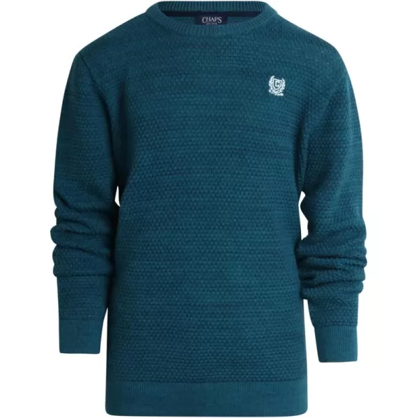 Chaps Boys' Sweater - Classic Fit Crewneck Pullover Sweater for Boys 
