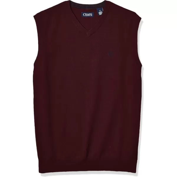 Chaps Men's Cotton V-Neck Sweater Vest