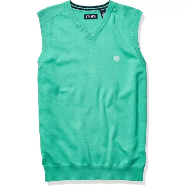 Chaps Men's Cotton V-Neck Sweater Vest