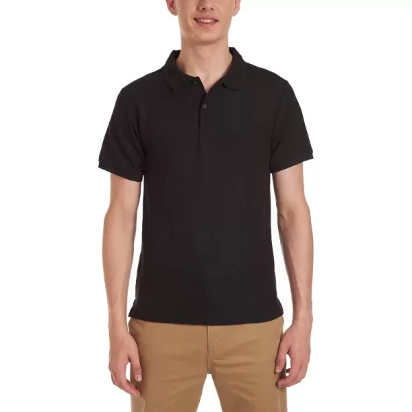Chaps Young Men's Uniform Short Sleeve Stretch Pique Polo